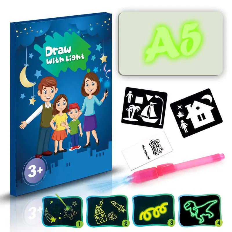 GlowPad™ 3D Magic Drawing Board