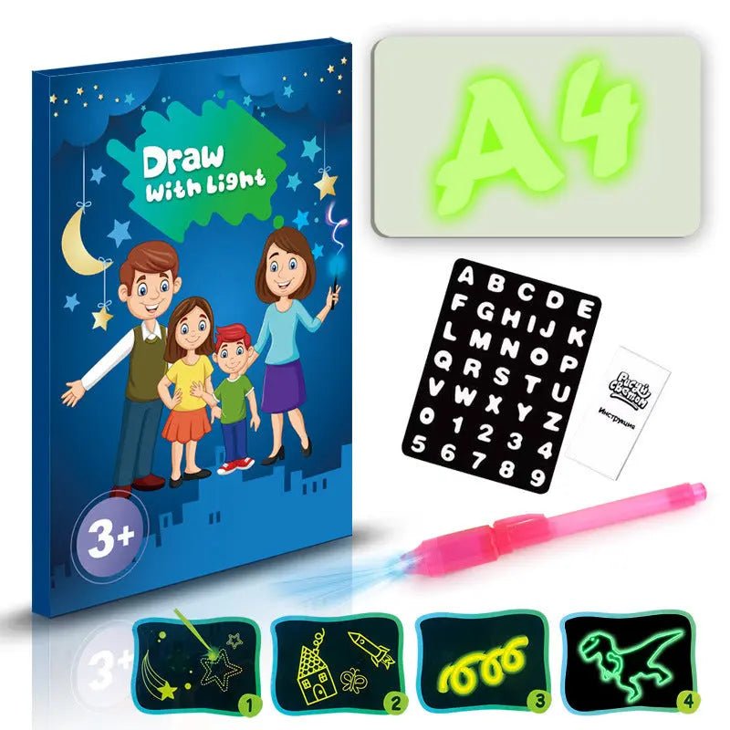 GlowPad™ 3D Magic Drawing Board