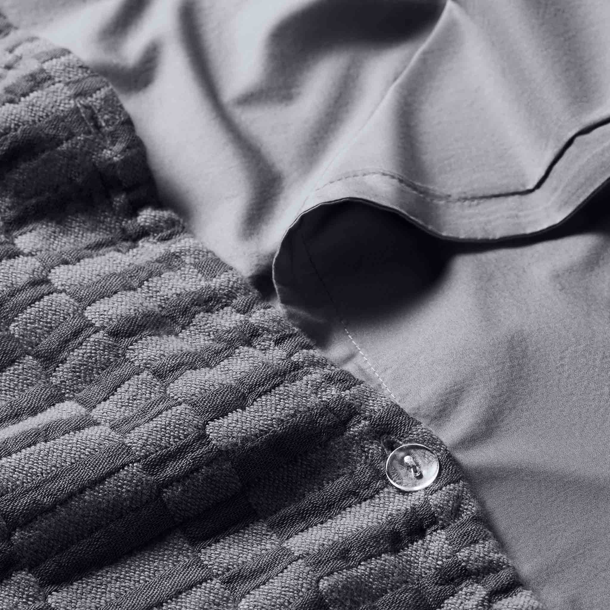 Woven Checkerboard Duvet Set