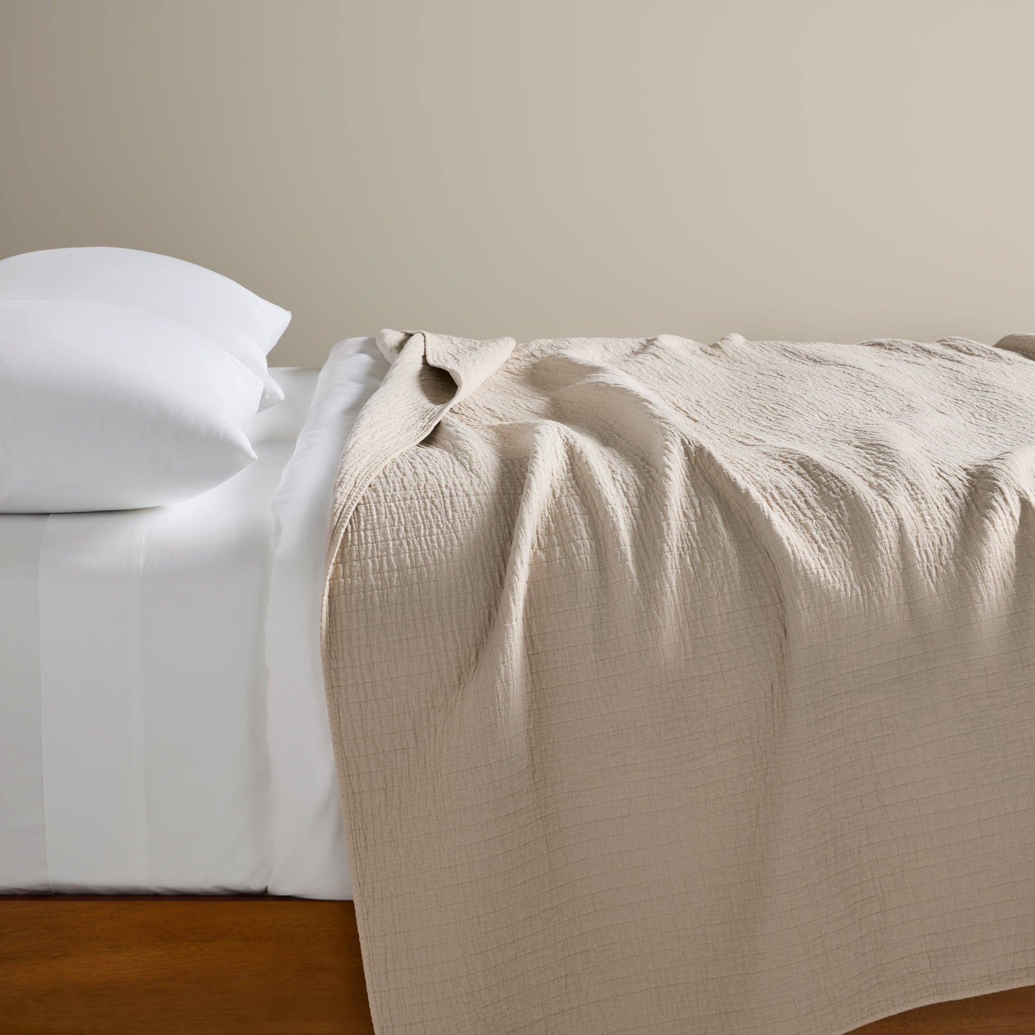 Lightweight Grid Cotton Bed Blanket